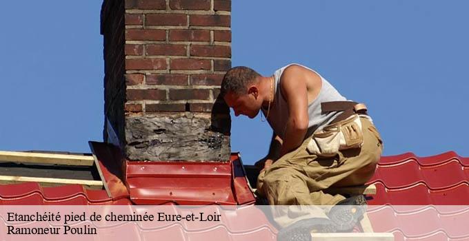 Etanchéité pied de cheminée 28 Eure-et-Loir  Ramoneur Poulin