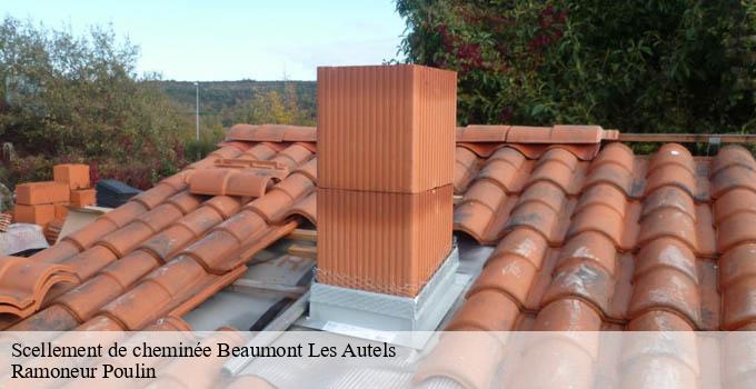 Scellement de cheminée  beaumont-les-autels-28420 Ramoneur Poulin