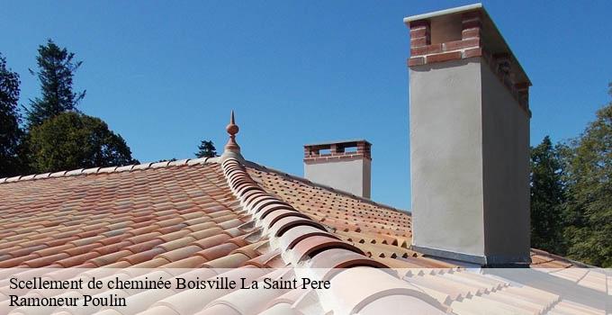 Scellement de cheminée  boisville-la-saint-pere-28150 Ramoneur Poulin