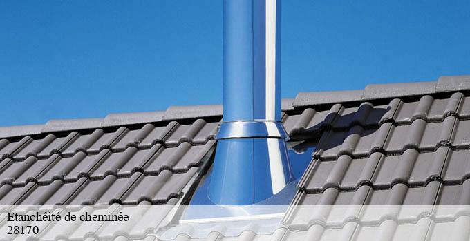 Etanchéité de cheminée chateauneuf-en-thymerais-28170 Ramoneur Poulin